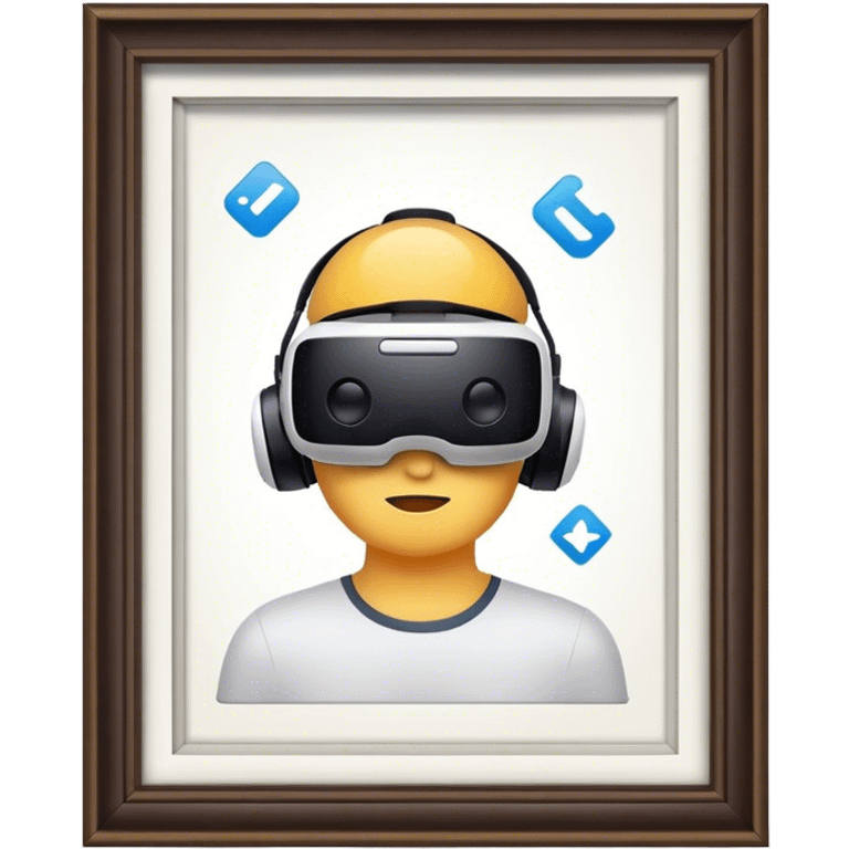 VR museum emoji