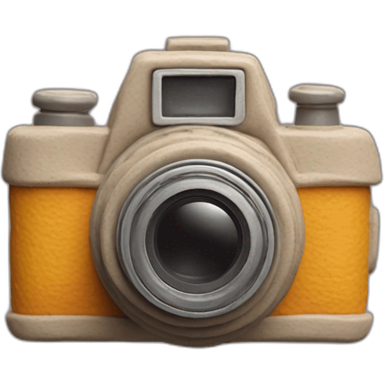 Plasticine Old Film Camera emoji