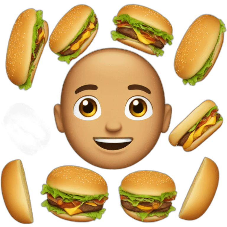 Ronaldo burger  emoji