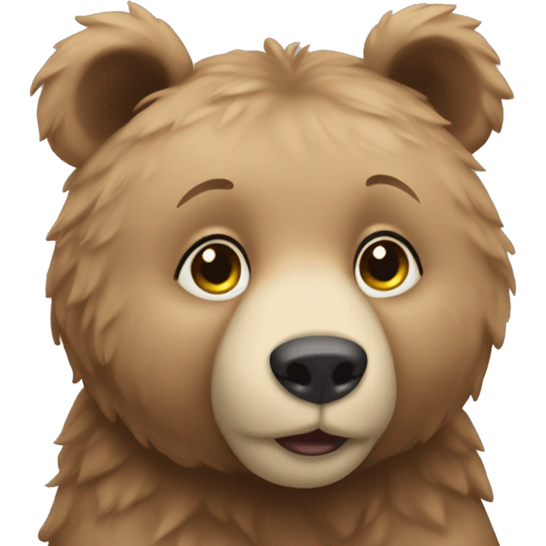 Adorable Female Bear that is named after someone called Arlee. The bears name is ArBear emoji