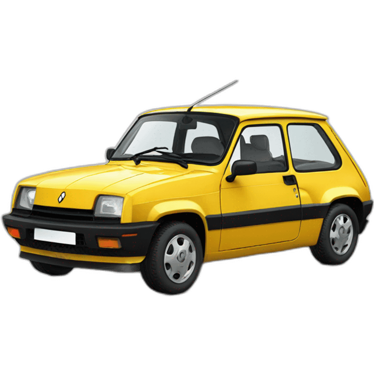 Renault r5 emoji