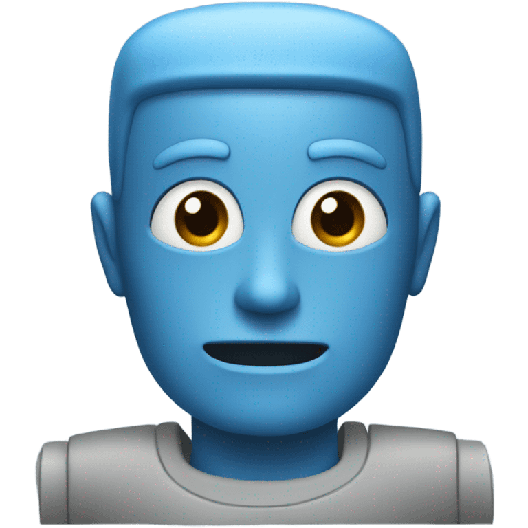 Blue Rectangel with the text "Bot" emoji