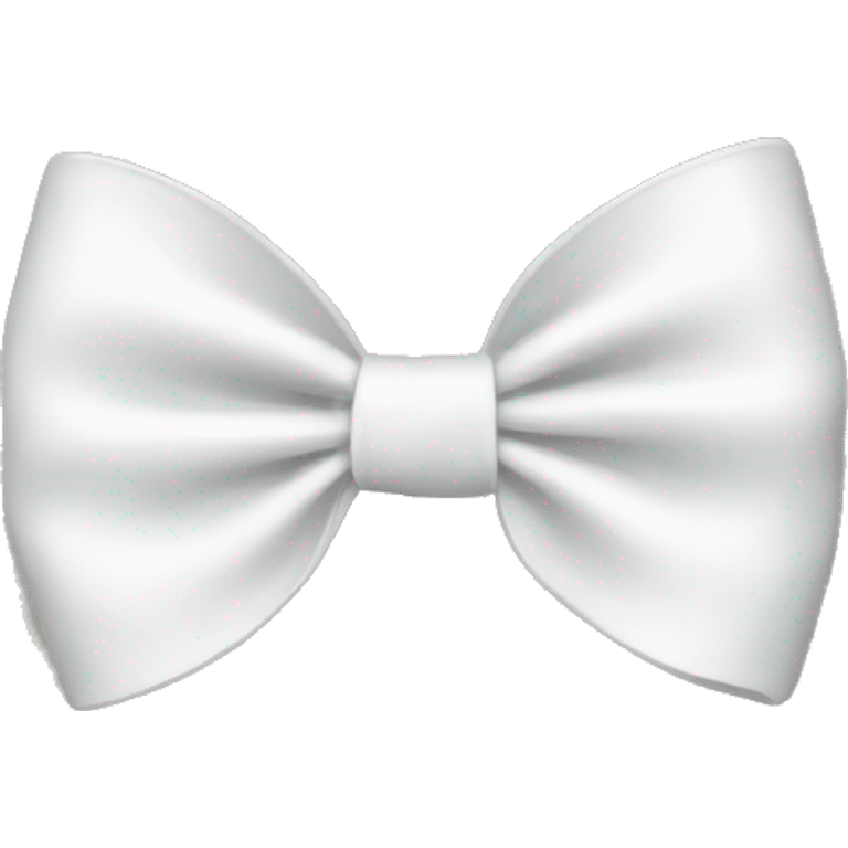 White bow emoji