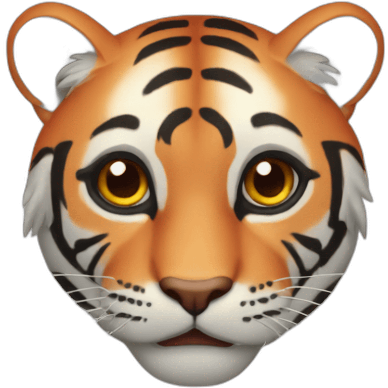  create a red tiger emoji emoji