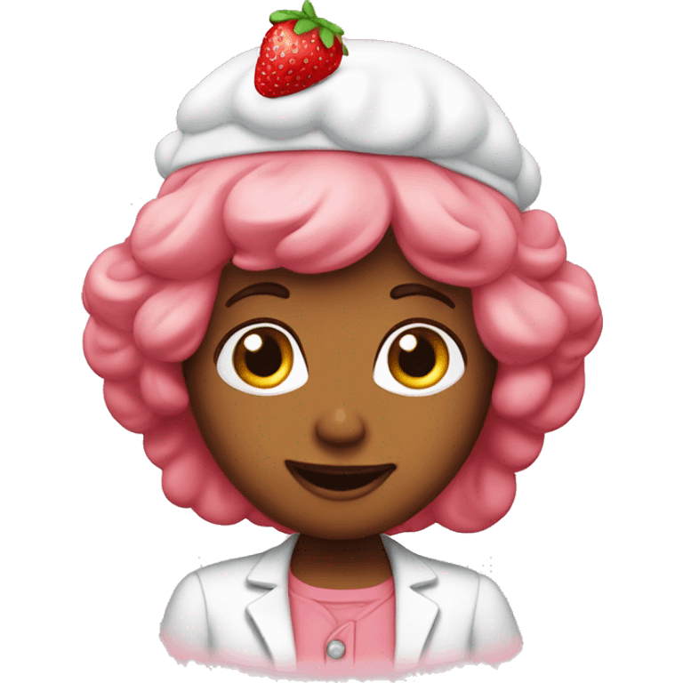 Strawberry shortcake  emoji