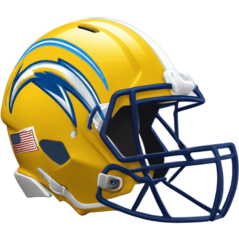 Los Angeles Chargers Helmet emoji