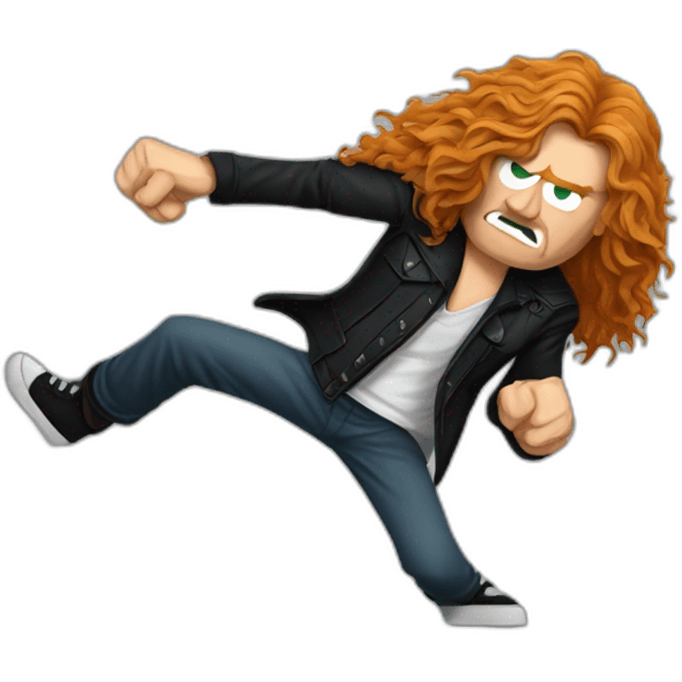 Dave mustaine fight metallica emoji