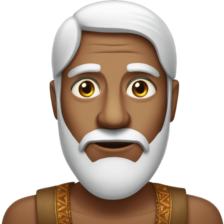 wide eyed Indian man emoji