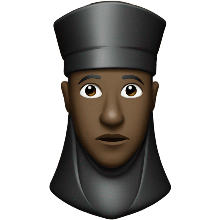 black bishop captured on a chessboard emoji