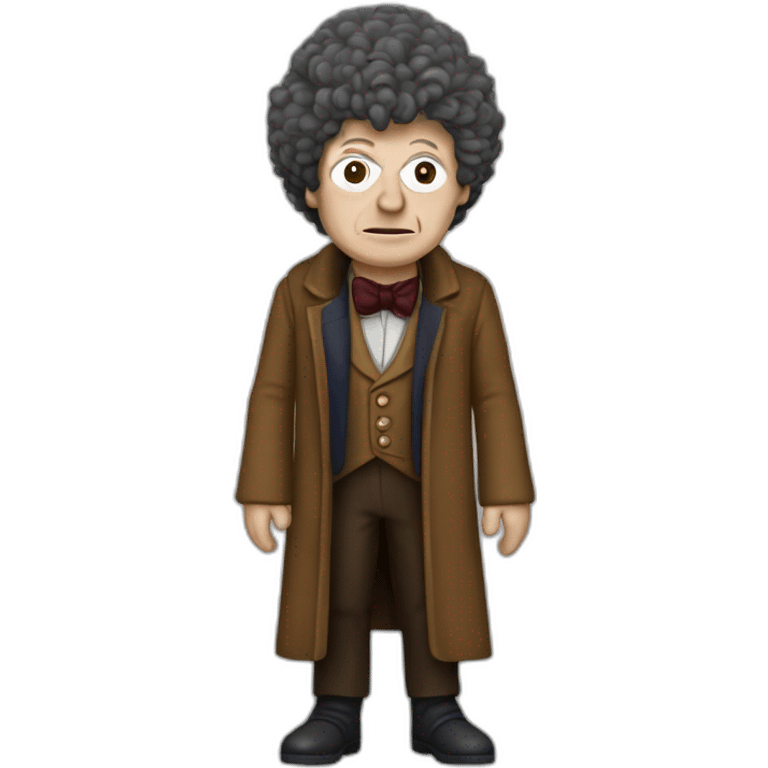 tom baker as dr who in star wars emoji