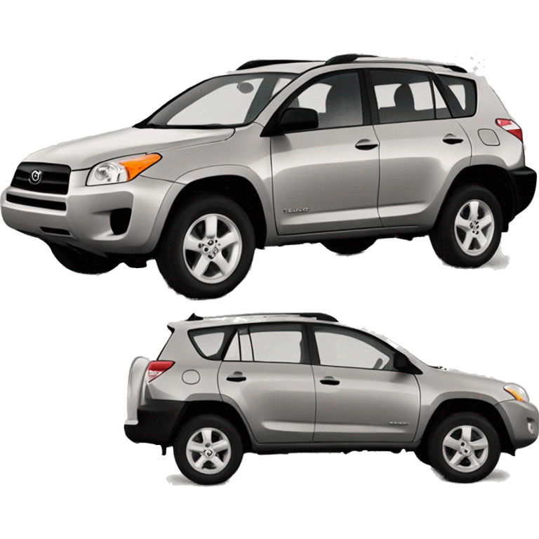 2009 Toyota RAV4 with brush guards emoji