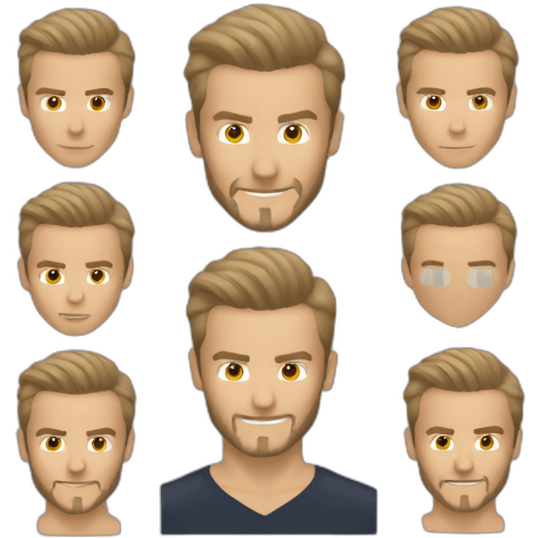 David beckham emoji