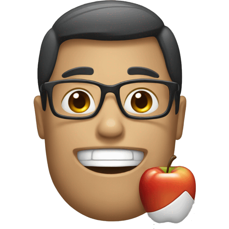 Aplle With Samsung  emoji