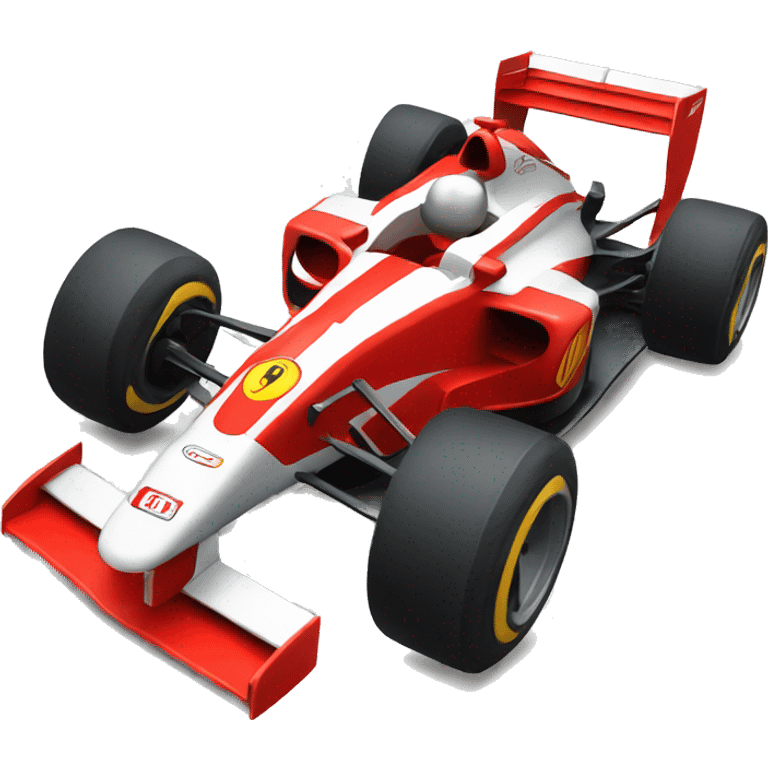 Red Formula 1 car emoji