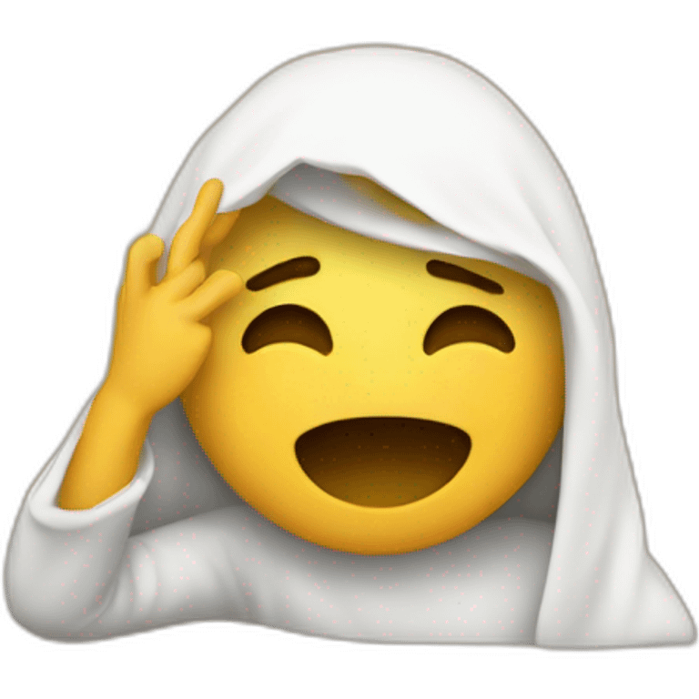 Une Personne qui dab emoji