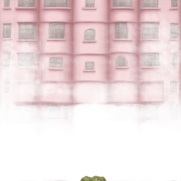 Light pink Apartment  emoji