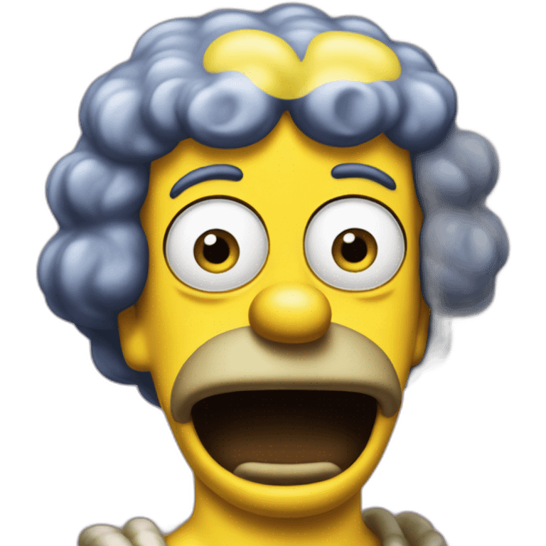 Marge et homer simpson emoji