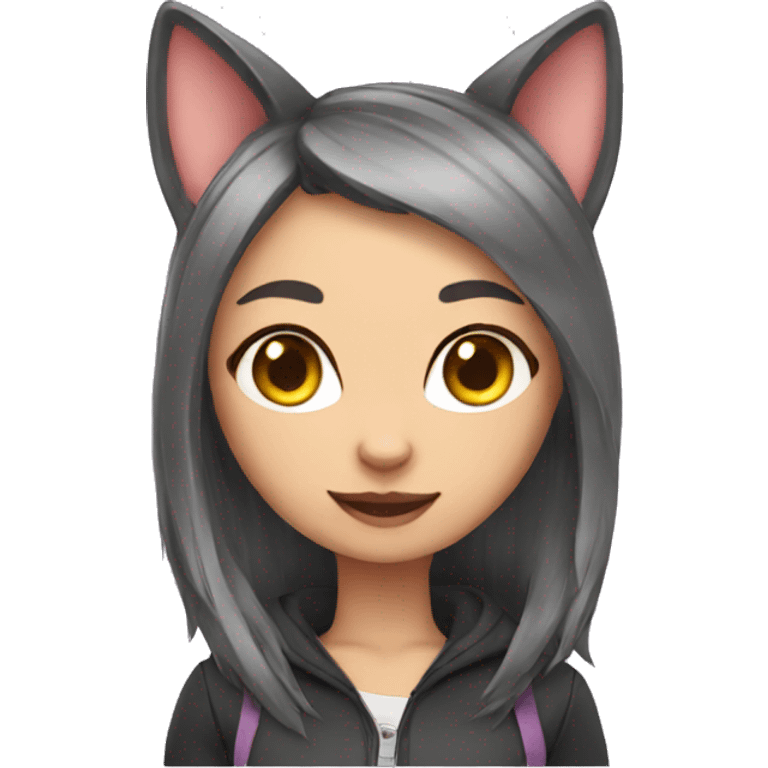 cat girl emoji