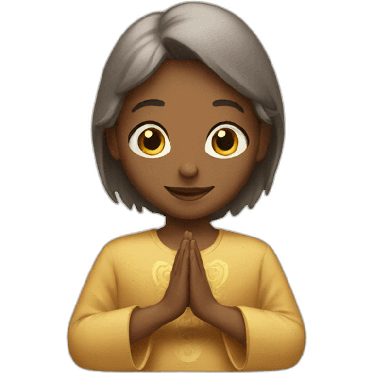 person giving blessings emoji