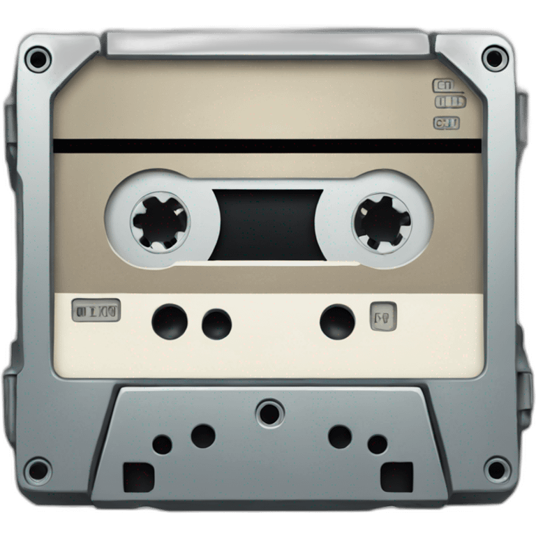 Audio tape emoji