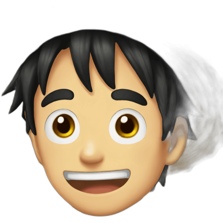 caca sur luffy emoji