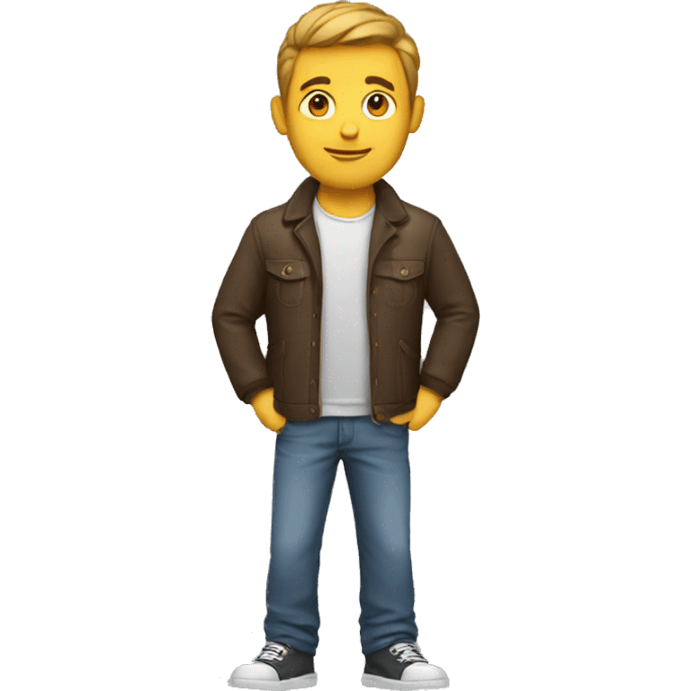 casual man  emoji