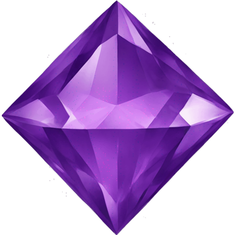 Purple diamond emoji