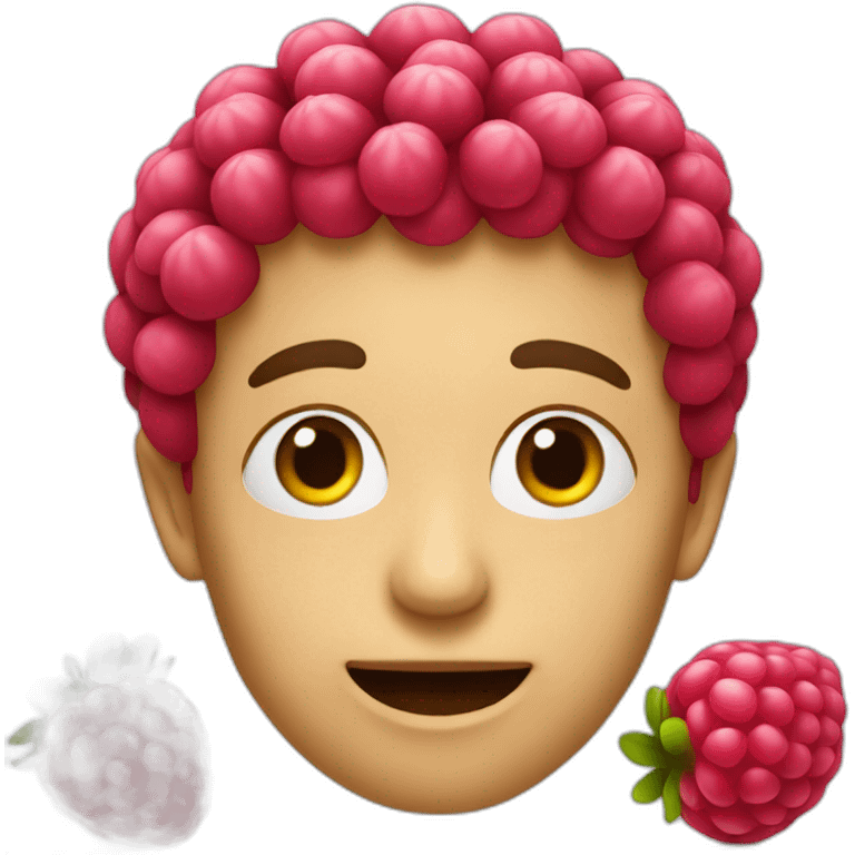 raspberry emoji emoji