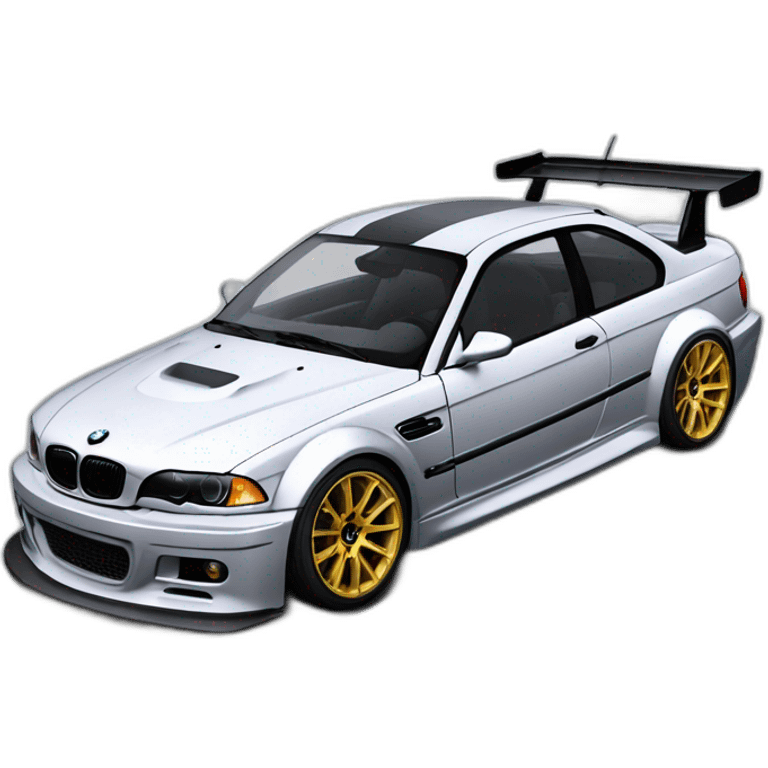 BMW M3 E46 GTR MOSTWANTED emoji