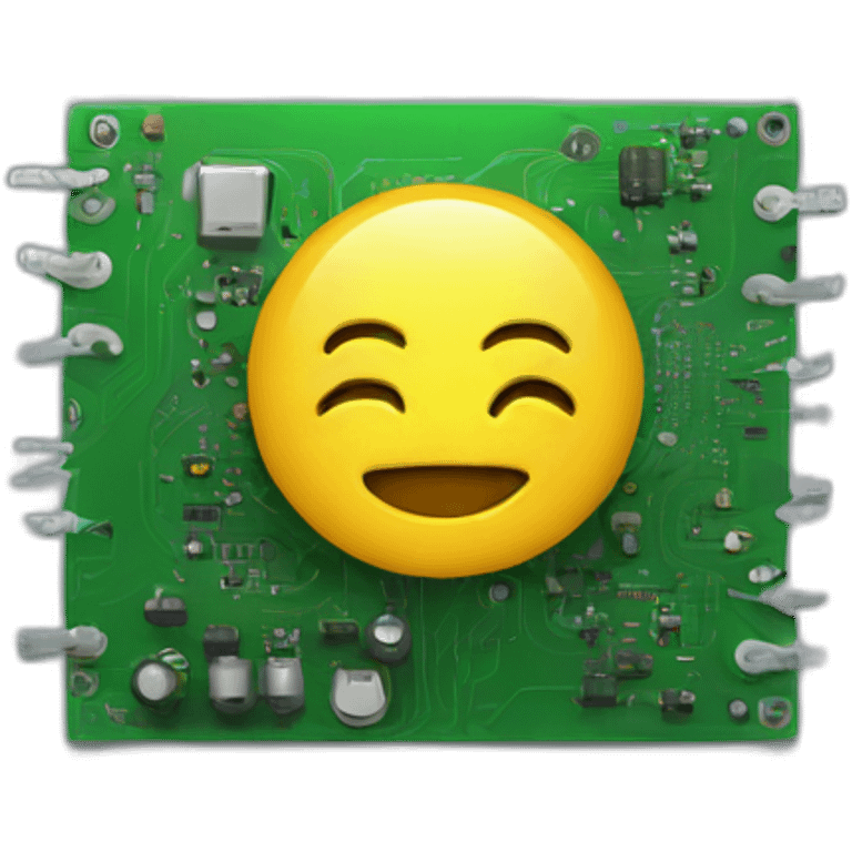 long circuit board  emoji