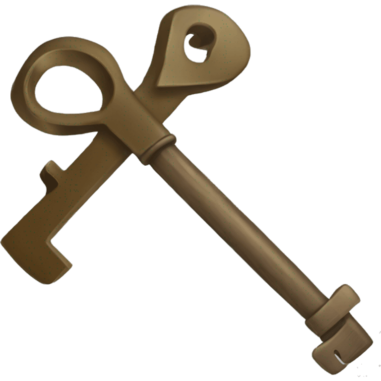 a lockpick emoji