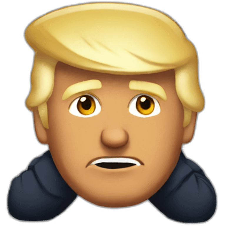 donald trump in prison emoji