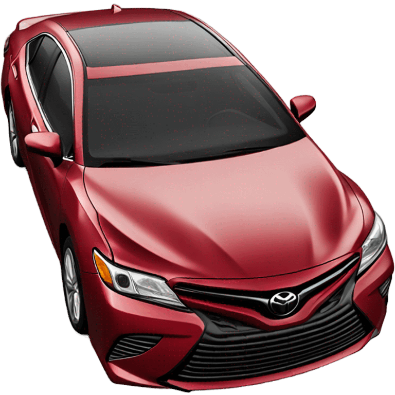 Red Toyota Camry emoji