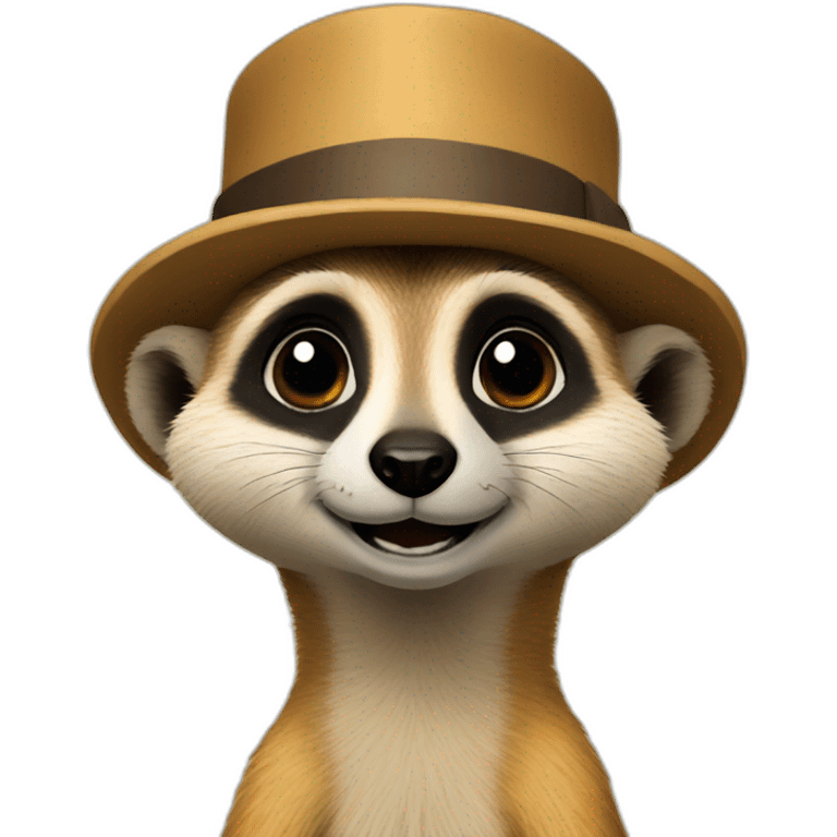 meerkat-party emoji