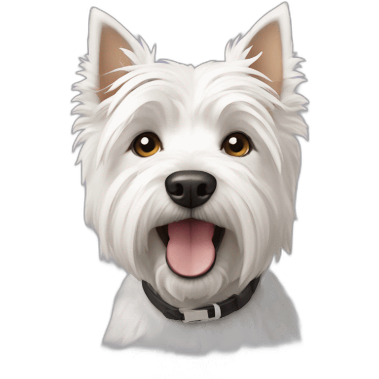 West highland white terrier  emoji