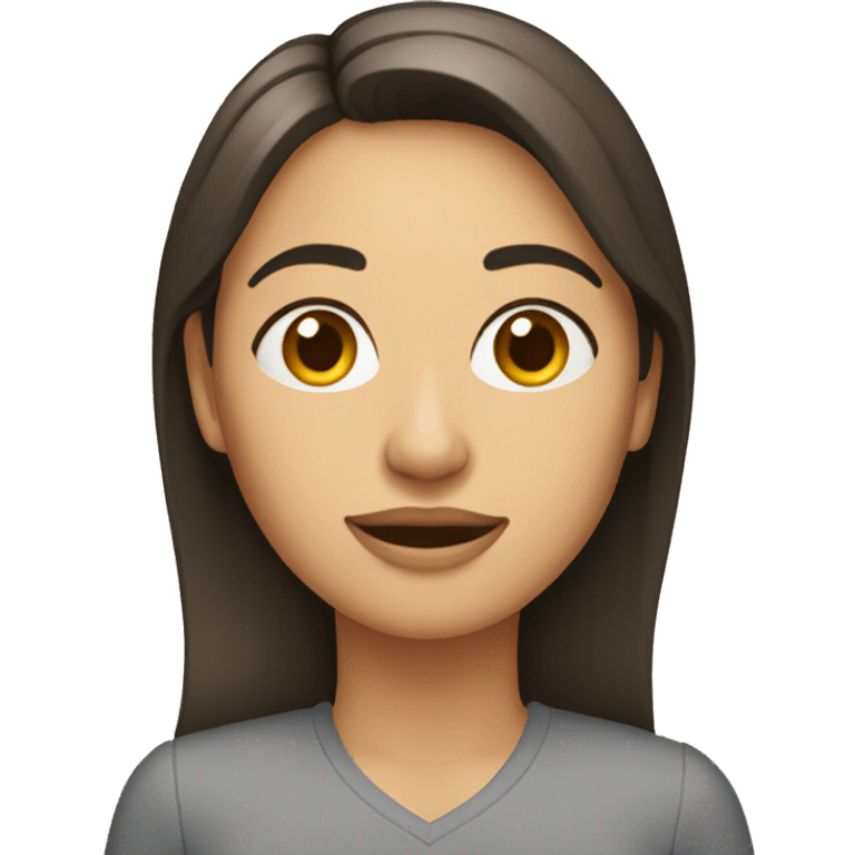 mujer cansada emoji