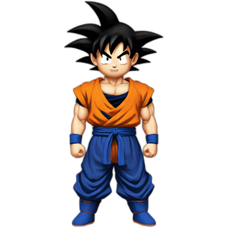 Extreme slim goku emoji