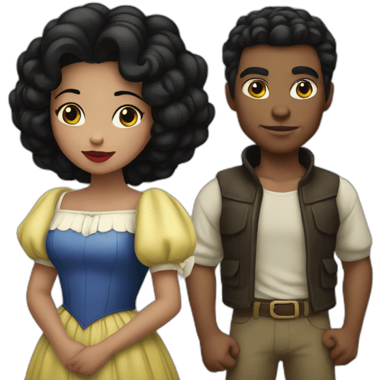 rebel and Snow White emoji