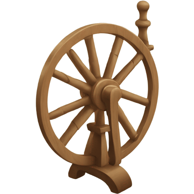 spindle of a spinning wheel emoji