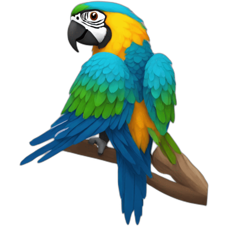 sad macaw emoji