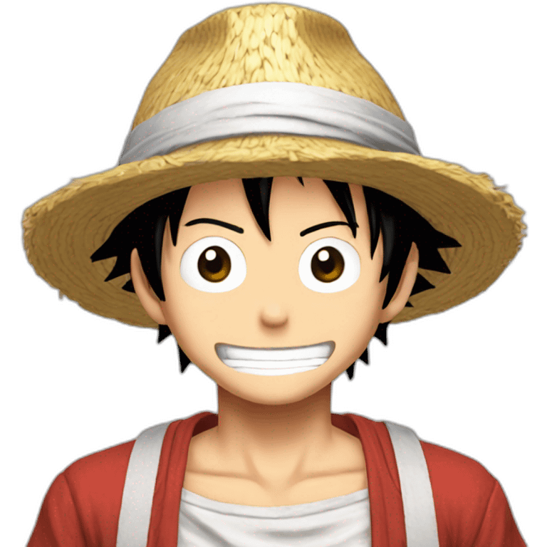 Luffy gire 5 emoji