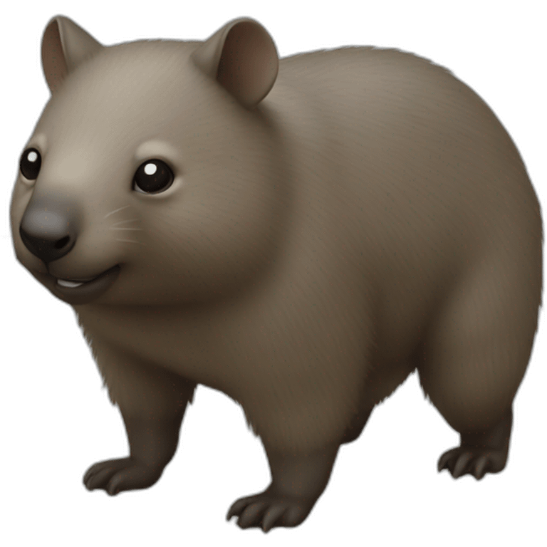 Wombat stool emoji