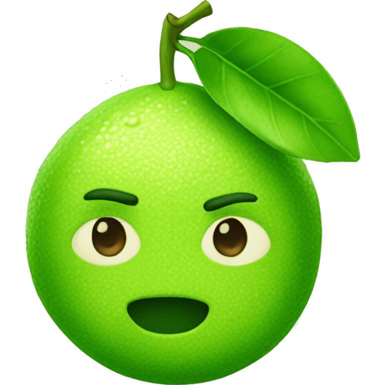 Lime emoji