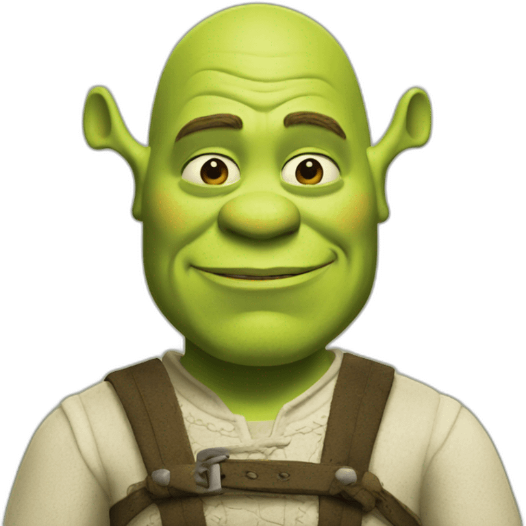 white-shrek emoji