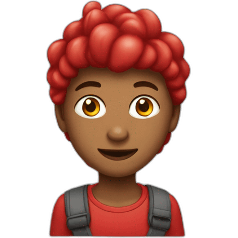 Coração vermelho com chamas vermelhas emoji