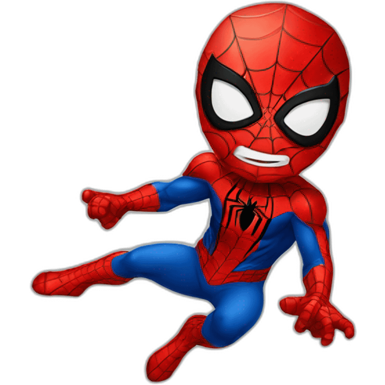 Spiderman kid emoji