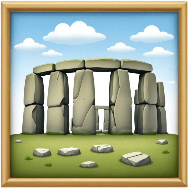 Stonehenge Emoji emoji