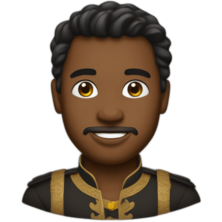 Prince haïr brown emoji