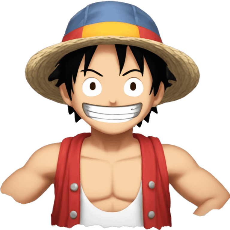  gear 5 luffy emoji