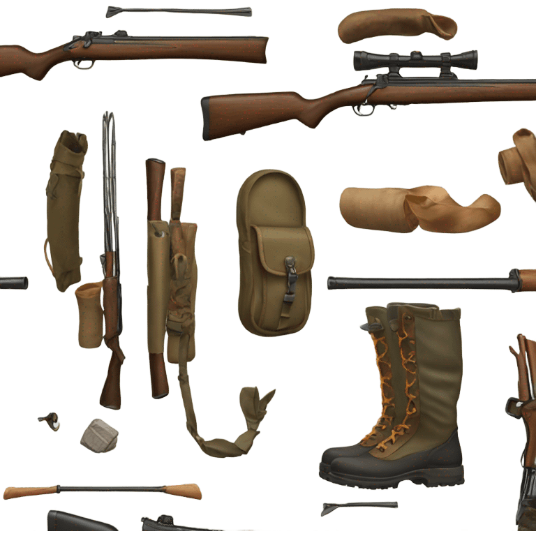 Hunting equipment emoji